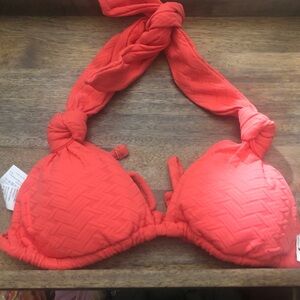 Aerie coral 🪸 Red Bikini Top